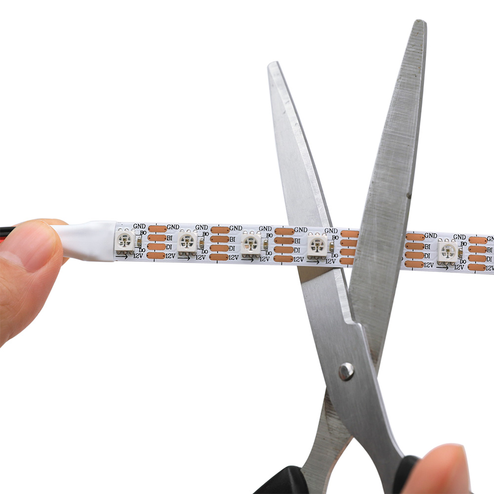 DC12V CS8812 5050SMD RGB Breakpoint Continue 300 LEDs Individually Addressable Digital Strip Lights, Waterproof Dream Color Programmable Flexible LED Ribbon Strip Lights DC12V CS8812 5050SMD RGB Breakpoint Continue 300 LEDs Individually Addressable Digital Strip Lights, Waterproof Dream Color Programmable Flexible LED Ribbon Strip Lights